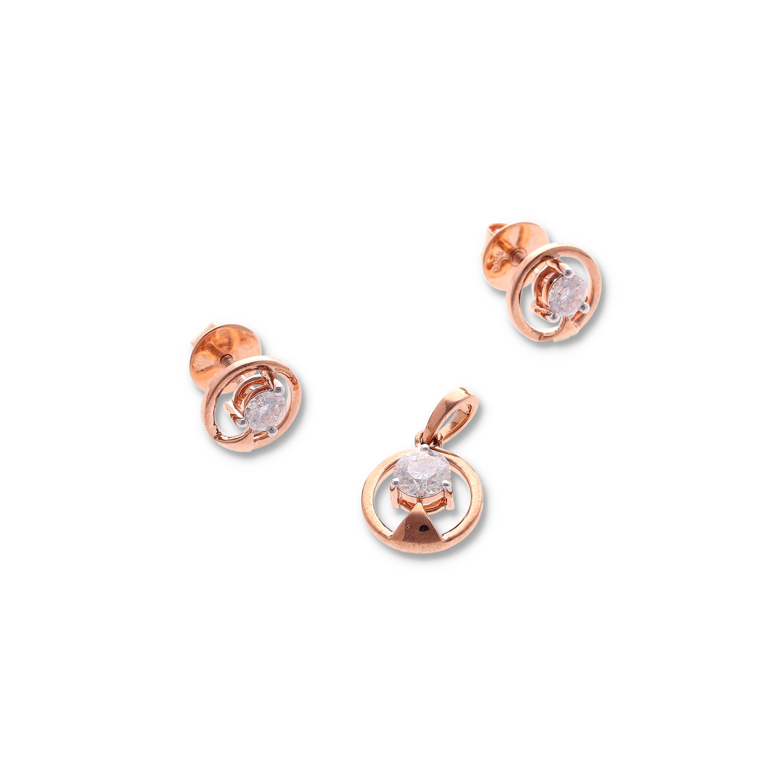 PDF PENDENT BUTTI_2 Sunehrie Elegant Pendant & Earring Set - Image 1