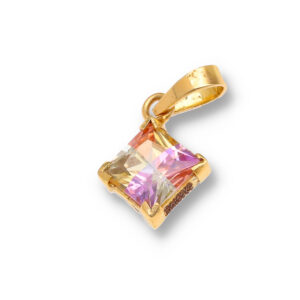 Classic Diamond Gold Pendant