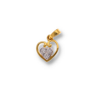 Classic Diamond Gold Pendant