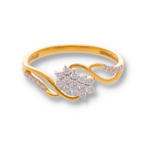 Classic Diamond Gold Pendant