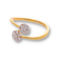 Classic Diamond Gold Pendant