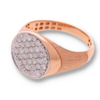 Classic Diamond Gold Pendant