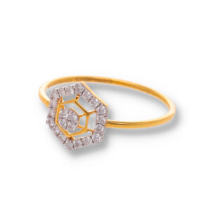 Classic Diamond Gold Pendant