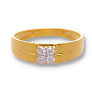 Timeless Diamond Gold Ring