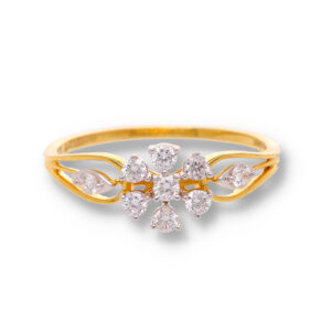 Timeless Diamond Gold Ring