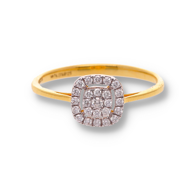 PDF RING_35 Timeless Diamond Gold Ring - Image 1