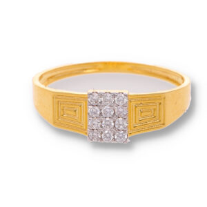 Timeless Diamond Gold Ring