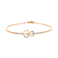 Minimal Diamond Earring with Modern Finish - Image 2