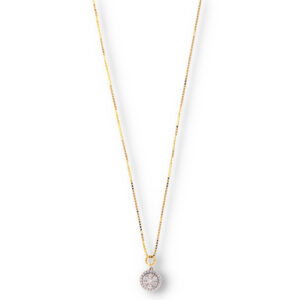 Classic Diamond Necklace with Premium Finish