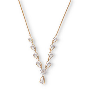 Classic Diamond Necklace with Premium Finish