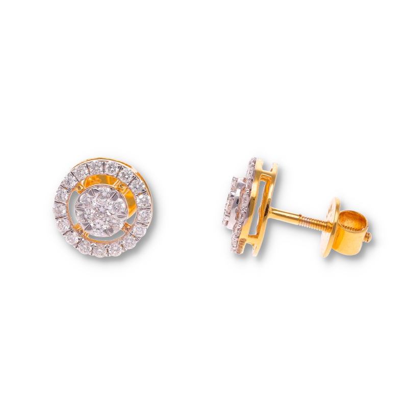 PDF EARRING LUNAWADA_25 Minimal Diamond Earrings with Modern Finish - Image 1