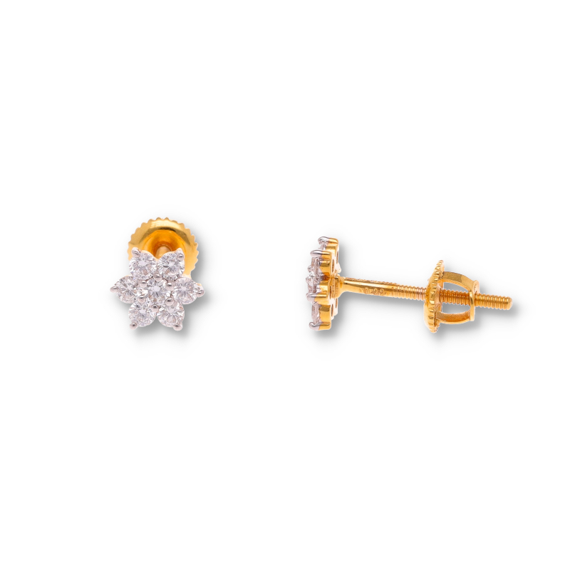 PDF EARRING LUNAWADA_28 Minimal Diamond Earrings with Modern Finish - Image 1