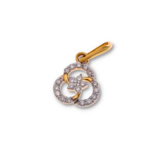 Classic Diamond Gold Pendant