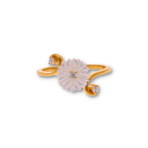 Classic Gold Ring with Elegant Finish