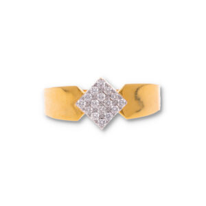 Timeless Diamond Gold Ring
