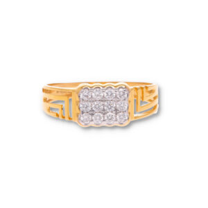 Timeless Diamond Gold Ring