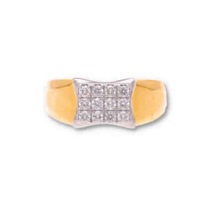Timeless Diamond Gold Ring