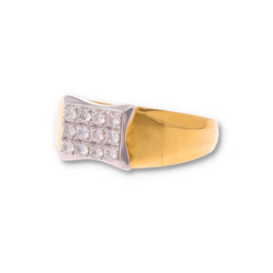 Timeless Diamond Gold Ring