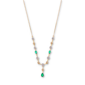 Classic Diamond Necklace with Premium Finish