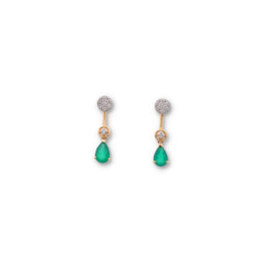 Minimal Diamond Earrings with Modern Finish