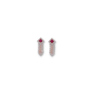 Minimal Diamond Earrings with Modern Finish