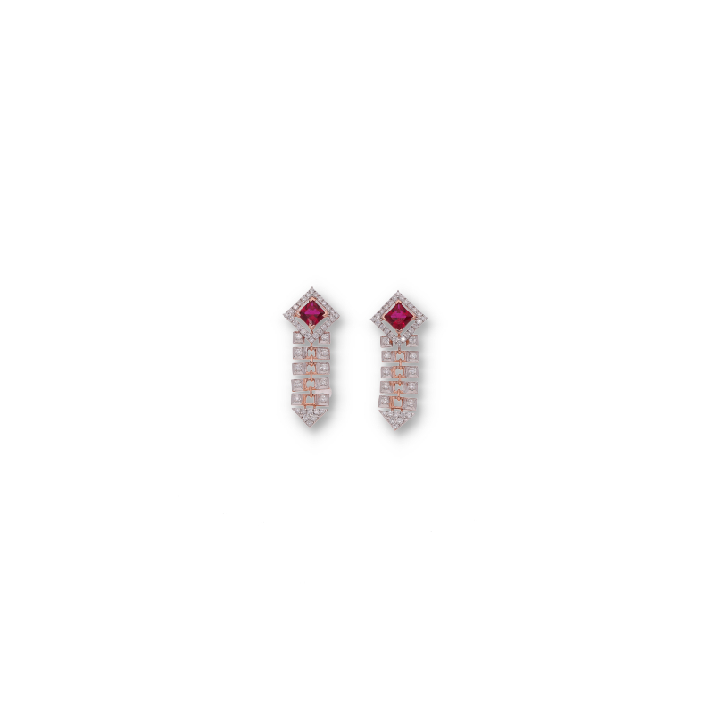 NECKLECESET PDF_8 Minimal Diamond Earrings with Modern Finish - Image 1