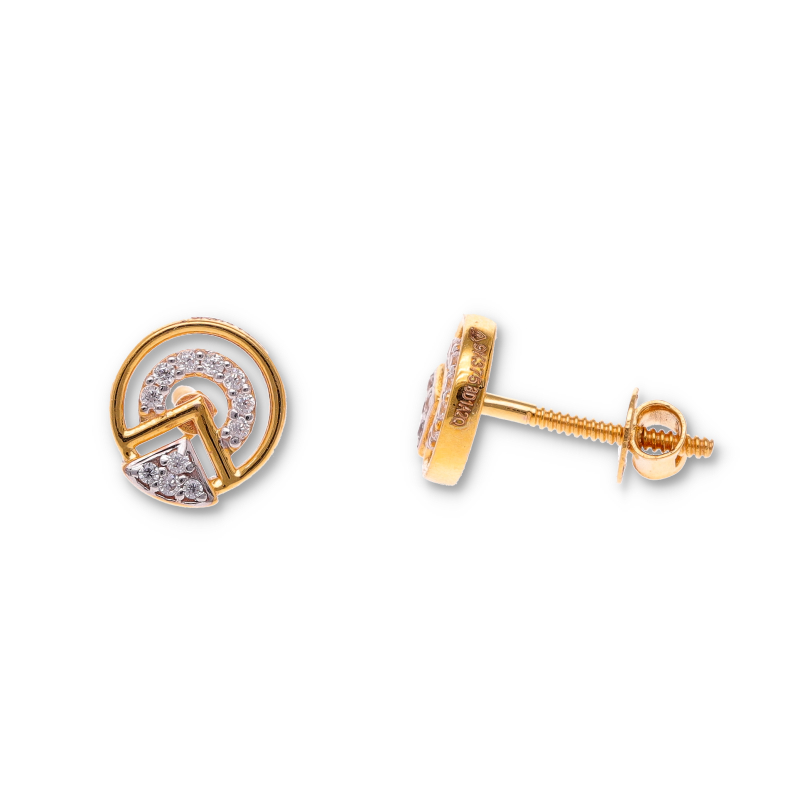 PDF EARRING LUNAWADA 1_3 Elegant Gold Earrings - Image 1