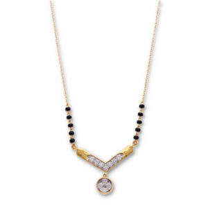 Luxury Diamond Mangalsutra for Female