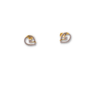 Minimal Diamond Earrings with Modern Finish