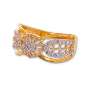 Classic Gold Ring with Elegant Finish