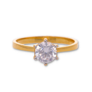 Classic Gold Ring with Elegant Finish