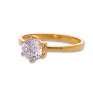 Classic Gold Ring with Elegant Finish