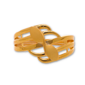 Classic Gold Ring with Elegant Finish