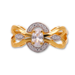 Classic Gold Ring with Elegant Finish