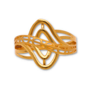 Classic Gold Ring with Elegant Finish