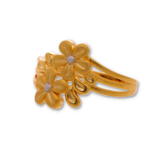 Classic Gold Ring with Elegant Finish