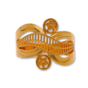 Classic Gold Ring with Elegant Finish