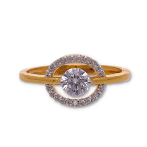 Classic Gold Ring with Elegant Finish