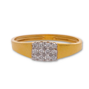 Timeless Diamond Gold Ring