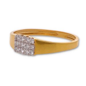Timeless Diamond Gold Ring