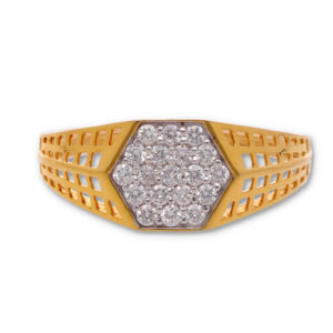 Timeless Diamond Gold Ring