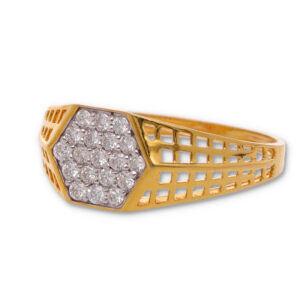 Timeless Diamond Gold Ring