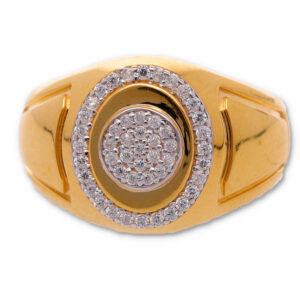 Classic Gold Ring with Elegant Finish