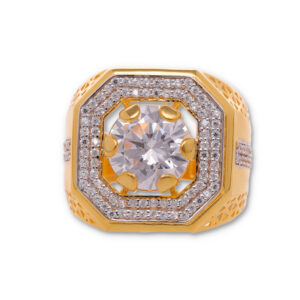 Classic Gold Ring with Elegant Finish