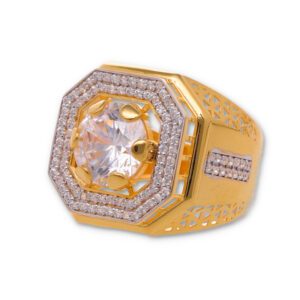 Classic Gold Ring with Elegant Finish