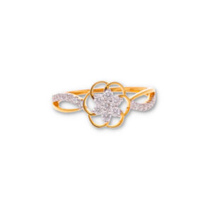 Timeless Diamond Gold Ring