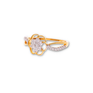 Timeless Diamond Gold Ring