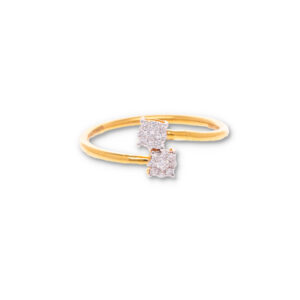 Timeless Diamond Gold Ring