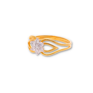 Timeless Diamond Gold Ring
