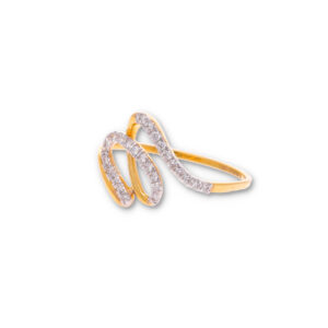 Timeless Diamond Gold Ring
